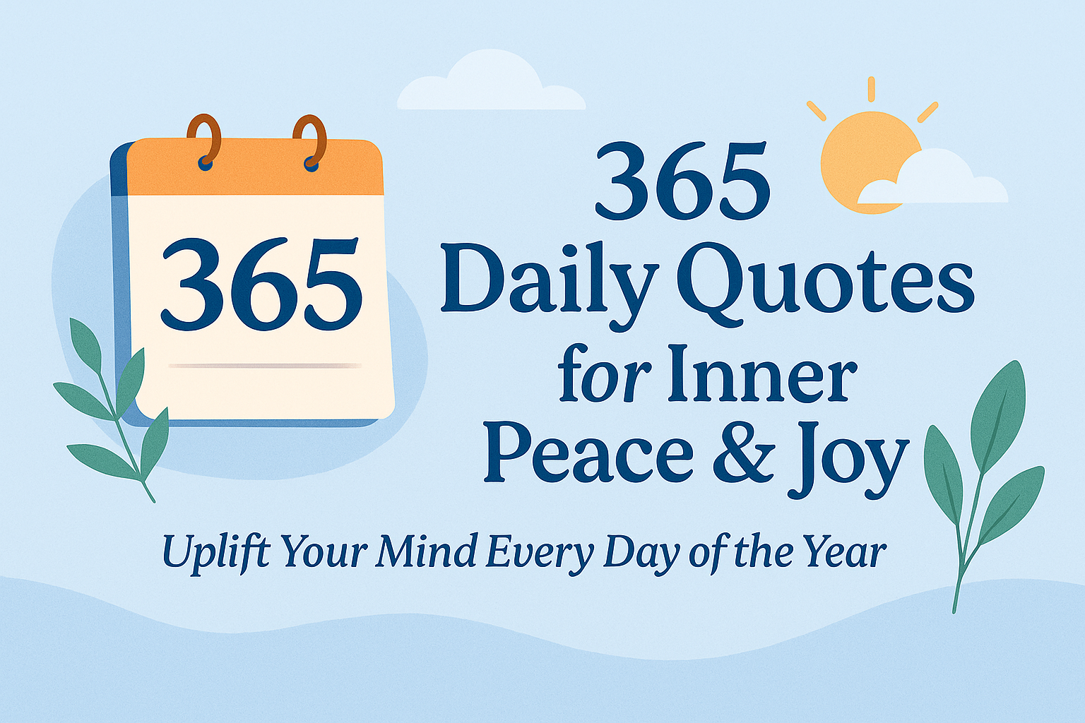 365 Daily Quotes to Inspire Inner Peace and Joy All Year Long