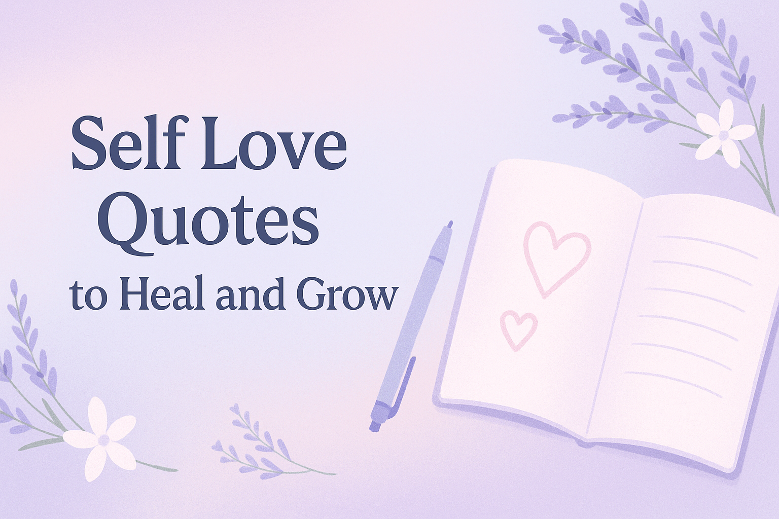 Self Love Quotes to Heal and Grow