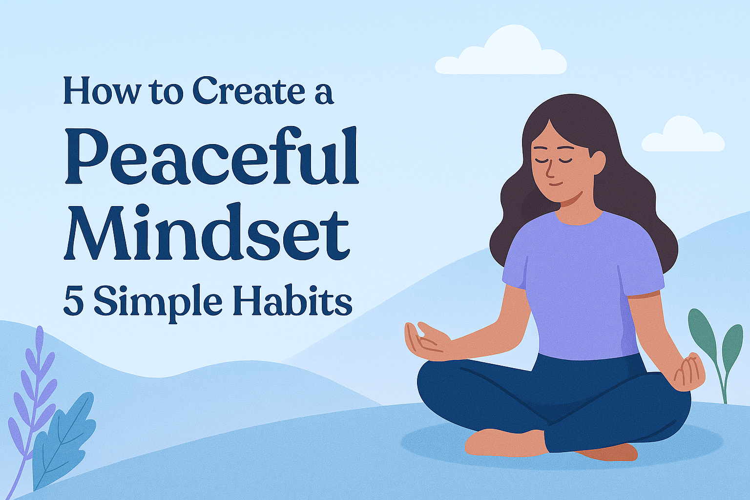 How to Create a Peaceful Mindset 5 Simple Habits